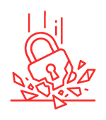 Icon eines aufgebrochenen Schlosses, Symbol für transparente Kosten und faire Preise für Drohnenaufnahmen ohne versteckte Gebühren.